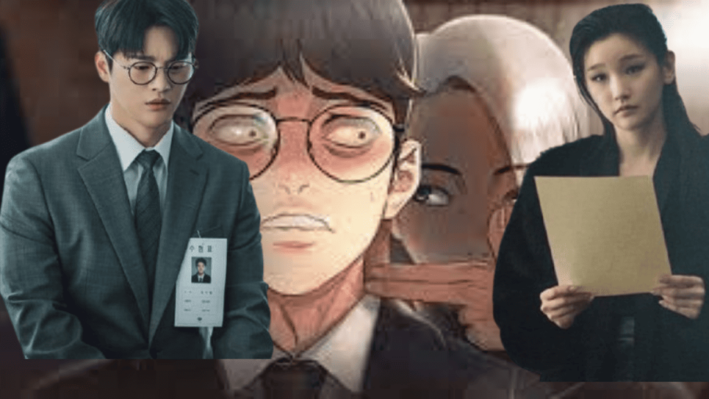 Best Korean Drama of 2024 - Death's Game - Choi Yi-Jae in glasses and death in a suit