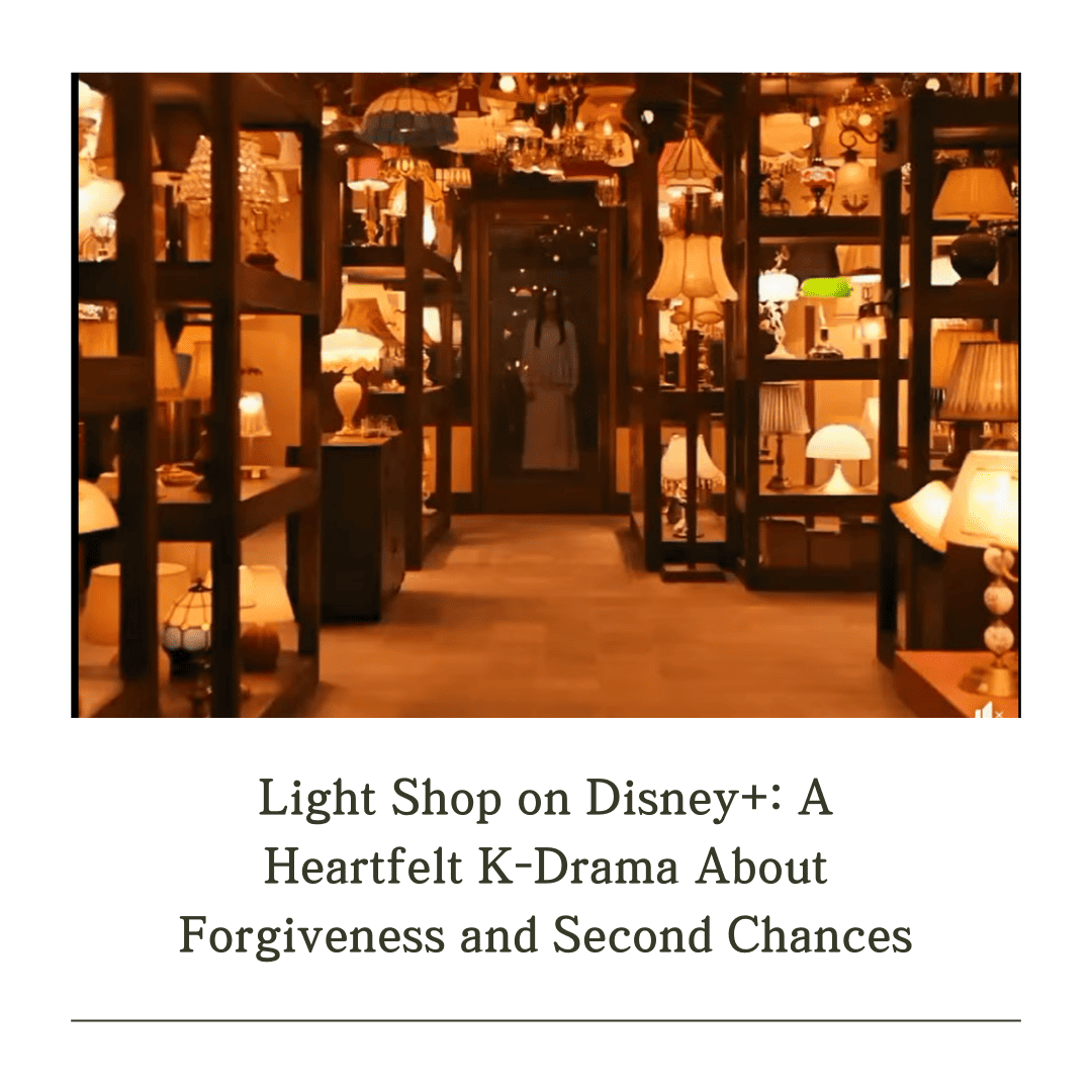 Light Shop K-Drama: an image of a room filled with lots of lamps