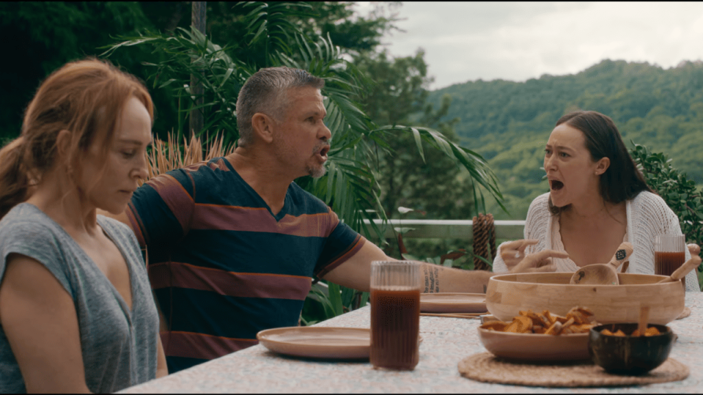 Apple Cider Vinegar Review: Three people sitting at a table with food