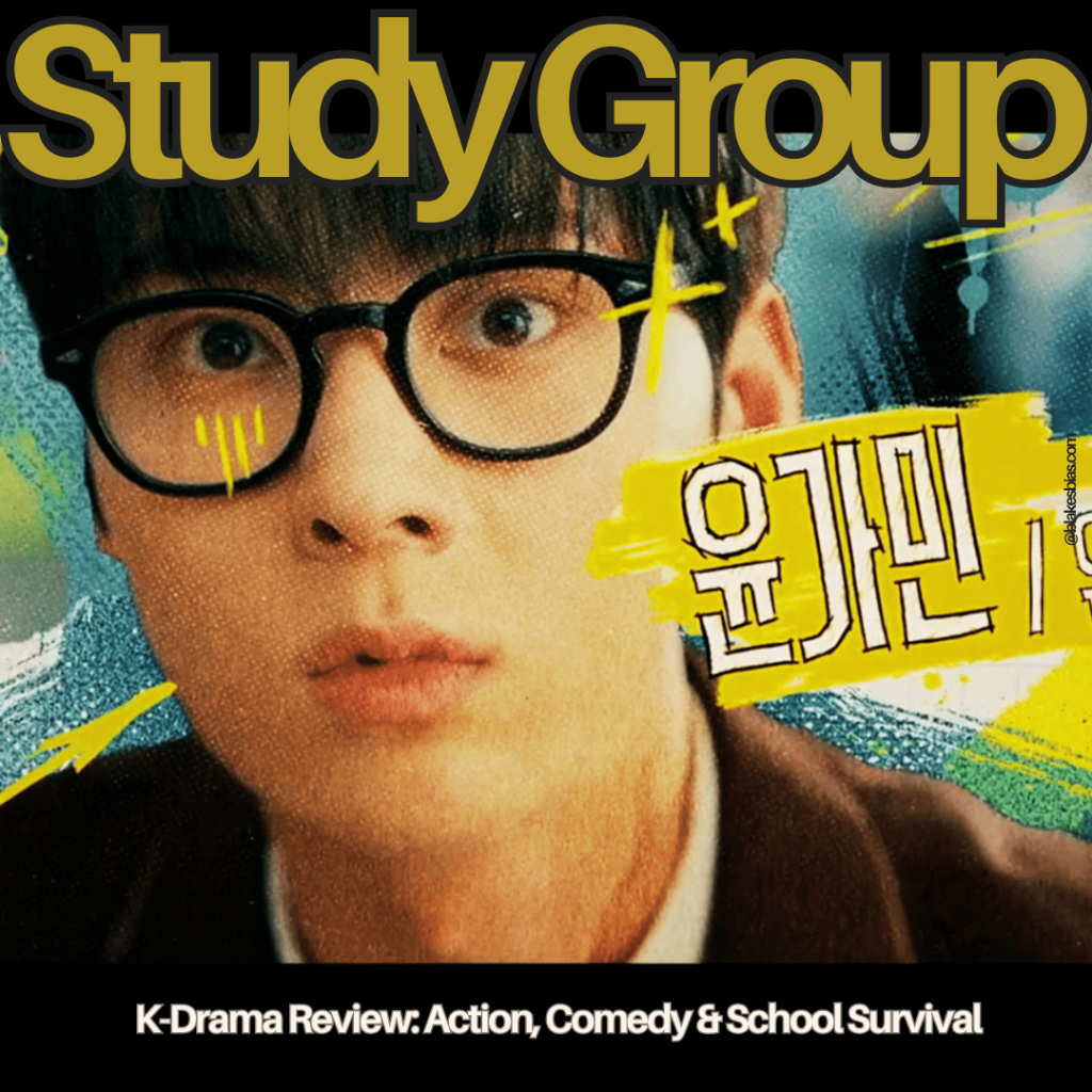 Study Group K-Drama Review A person wearing glasses and a jacket.