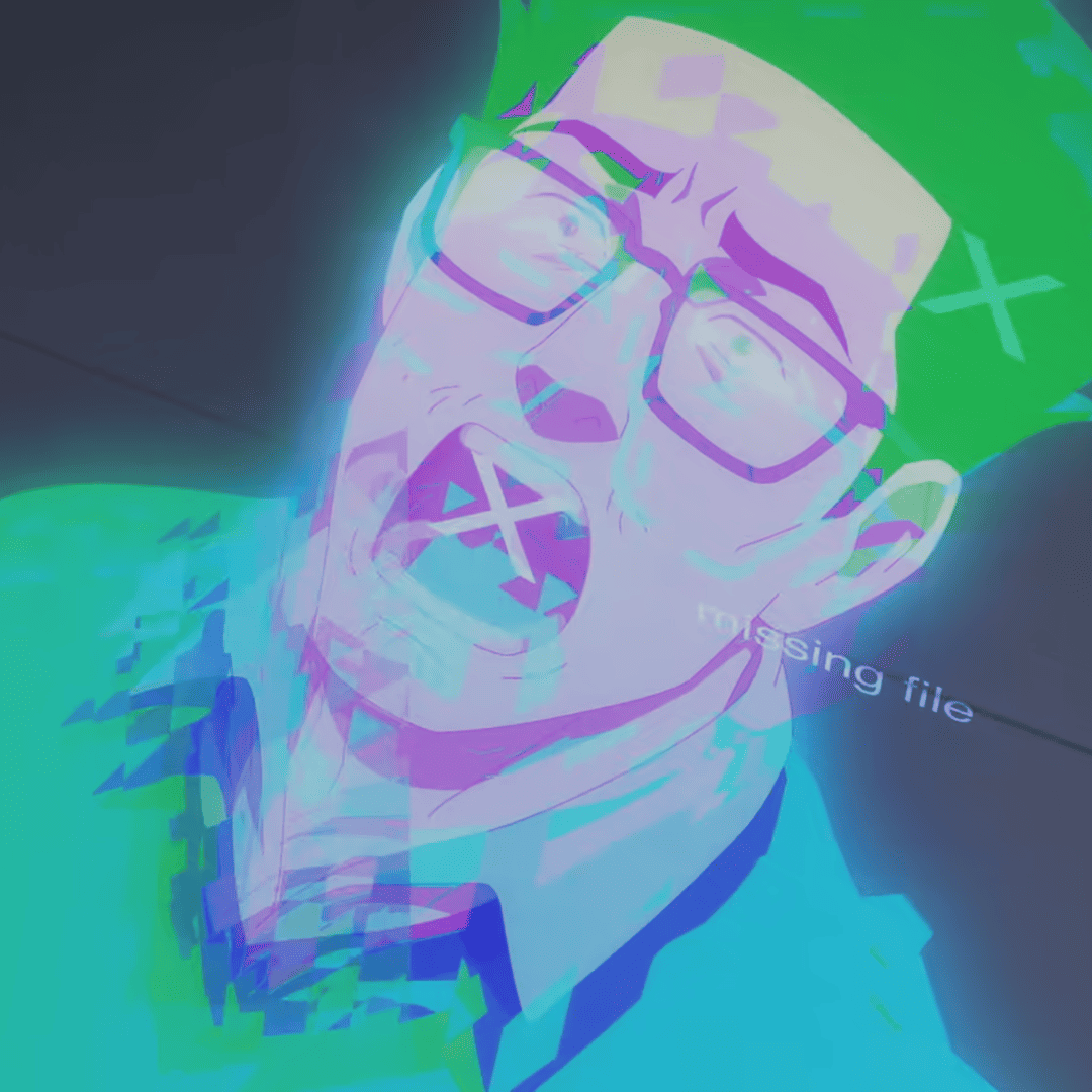 Pantheon Season 2 First Impressions: an animated image with glasses and a computer screen in front of them