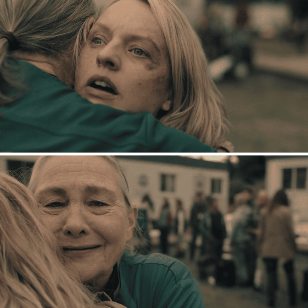 June and her mother reunite in an emotional scene from Handmaid’s Tale Season 6, highlighting the lingering trauma of survival.