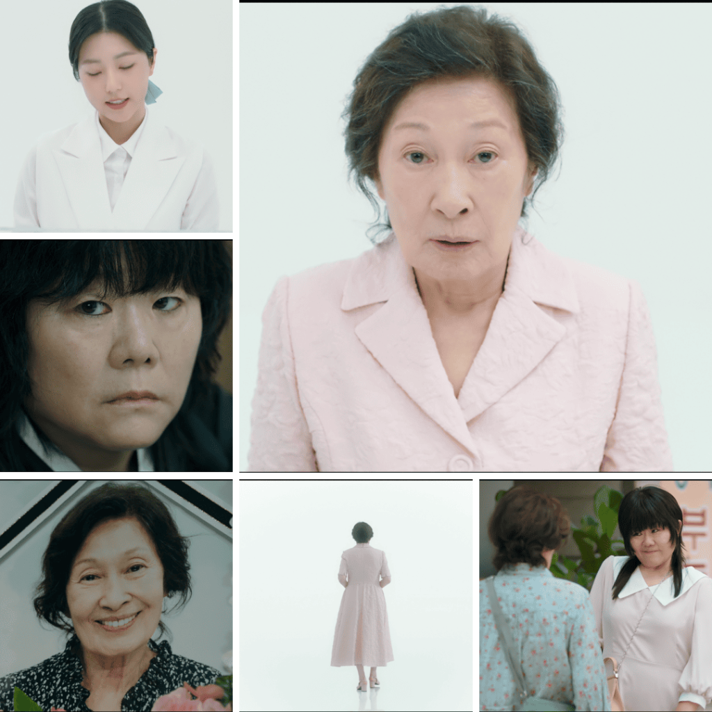 A collage of scenes from Heavenly Ever After
