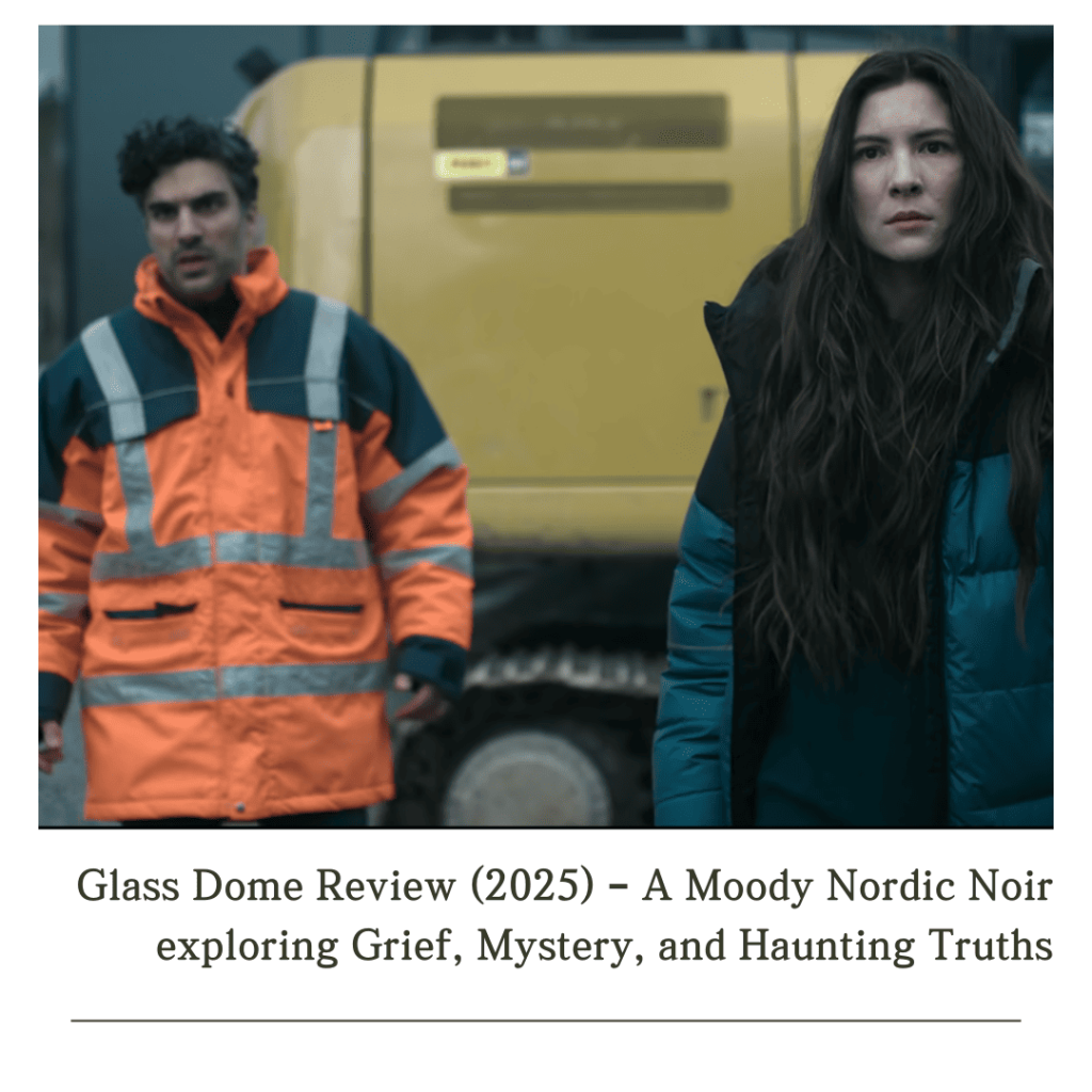  Glass Dome Review: Two people standing in front of a construction site