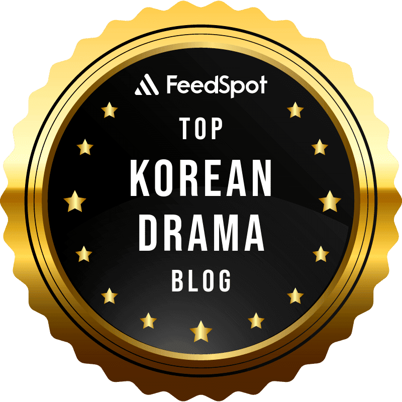 Badge from Feedspot: Top Korean Drama Blog