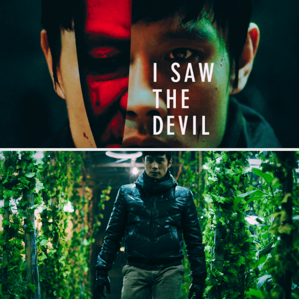 Lee Byung-hun in I Saw the Devil, a twisted cat-and-mouse revenge thriller to watch if you loved Mercy for None.