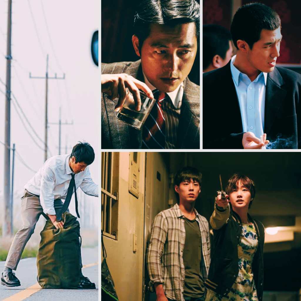 Watch if you Loved Mercy for None: Four drama screenshots showcasing bonus picks to watch if you loved Mercy for None: The King, Coin Locker Girl, A Dirty Carnival, A Model Family.