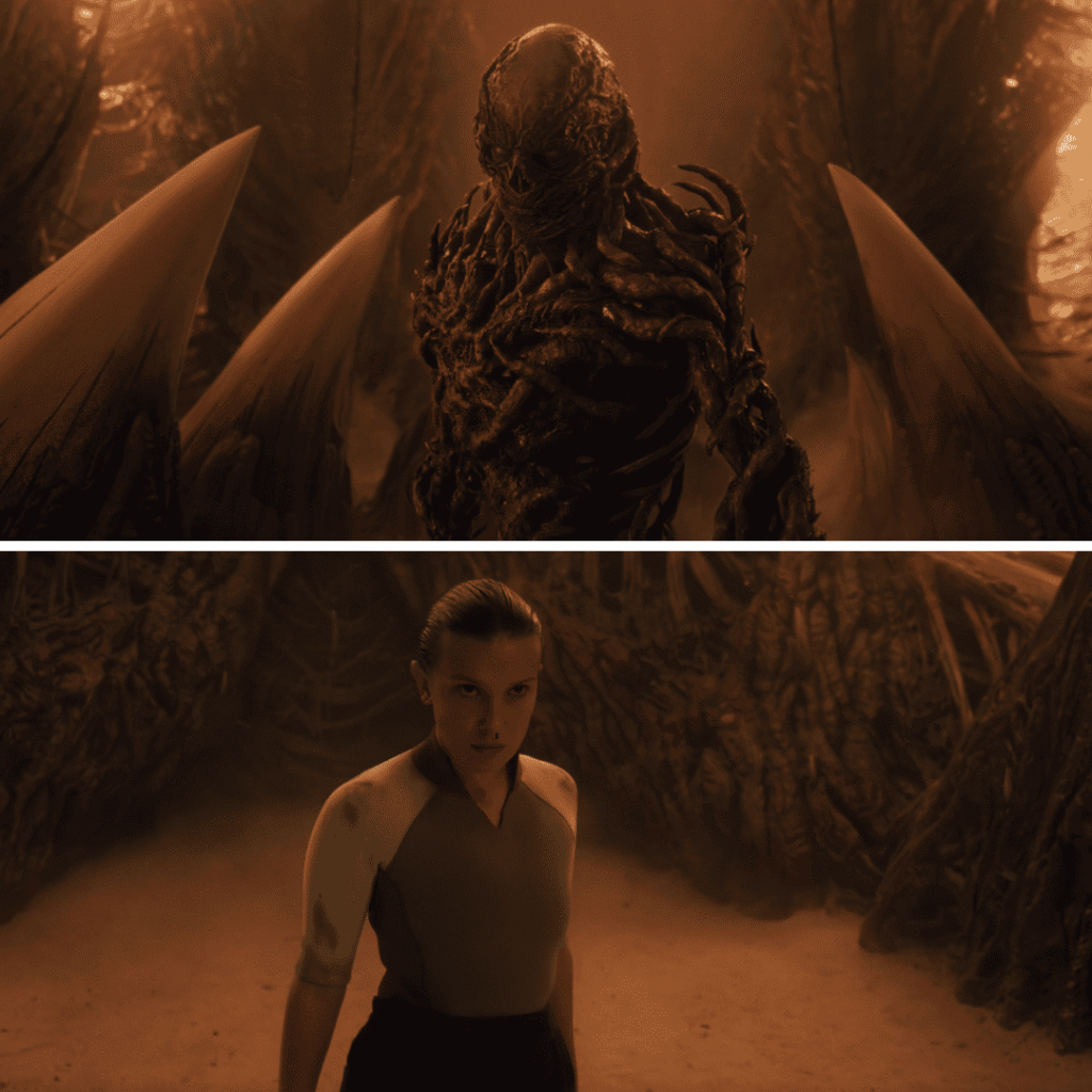 Vecna and Eleven face off in the Stranger Things season 5 finale during their final psychic showdown.