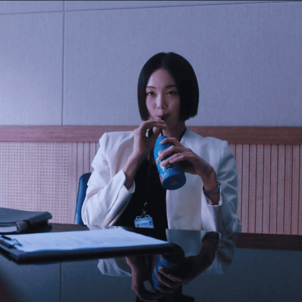 Bloody Flower Review: A candid still from the finale showing Cha Yi-yong questioning Lee Woo-gyeom.