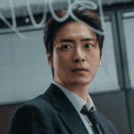 A high-definition close-up of Detective Park Mu-gyeong for The Art of Sarah Review.