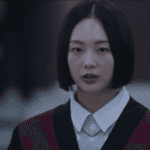 Bloody Flower Review: close up of Cha Yi-yong in court fighting for justice