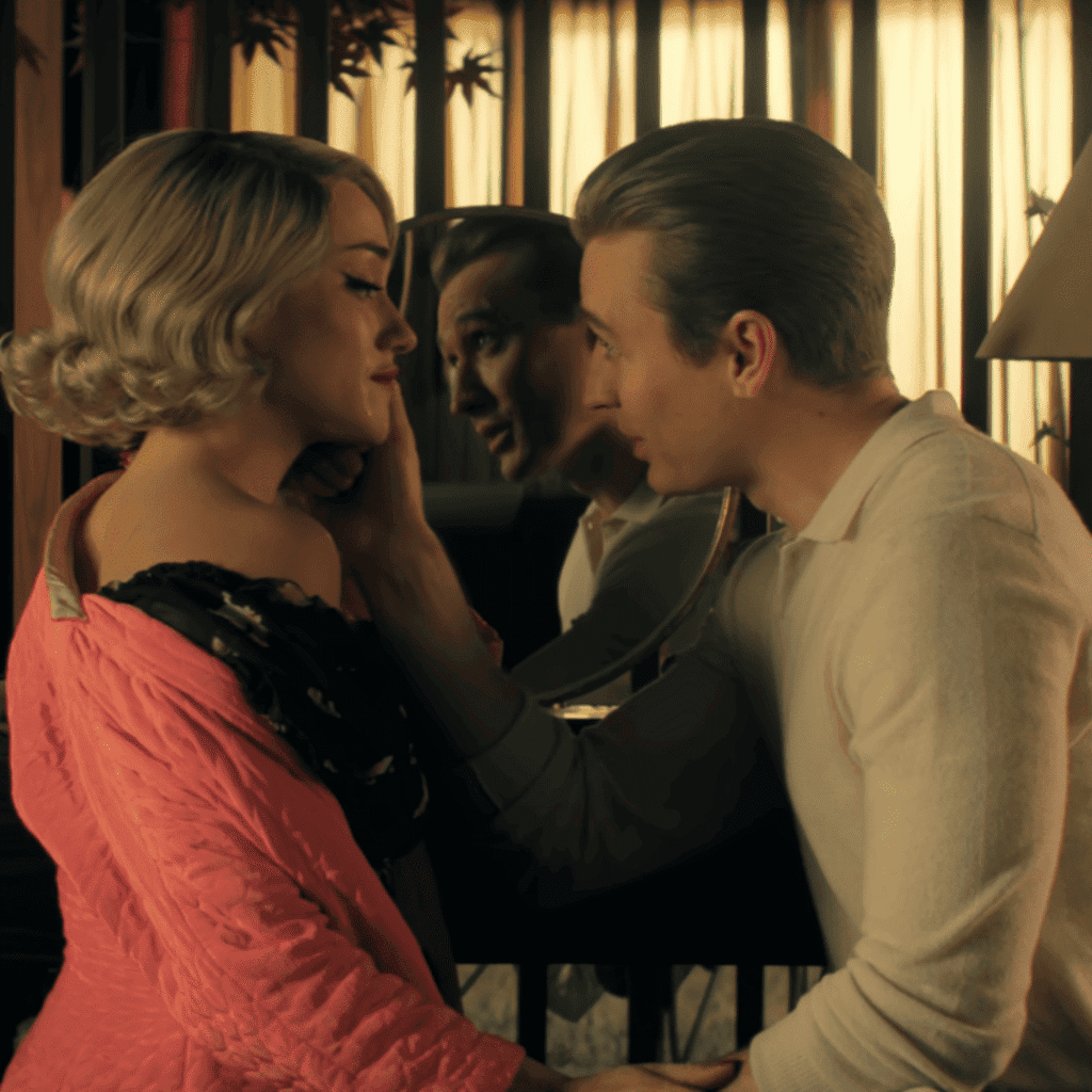 A character still of Blaine and Annalise navigating the complex community secrets for The Boroughs Review.