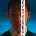 Blog cover featuring a close-up still from The East Palace showing Saeng-gang with blood smeared across her forehead against a deep blue background, highlighted in our guide for K-dramas to watch after The East Palace