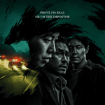 Promotional cast poster featuring Sun-yong, No-ja, and Moon-jae in our Mousetrap K-drama review.